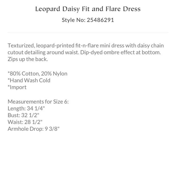 Free People Leopard Daisy Dress - Picture 2 of 8